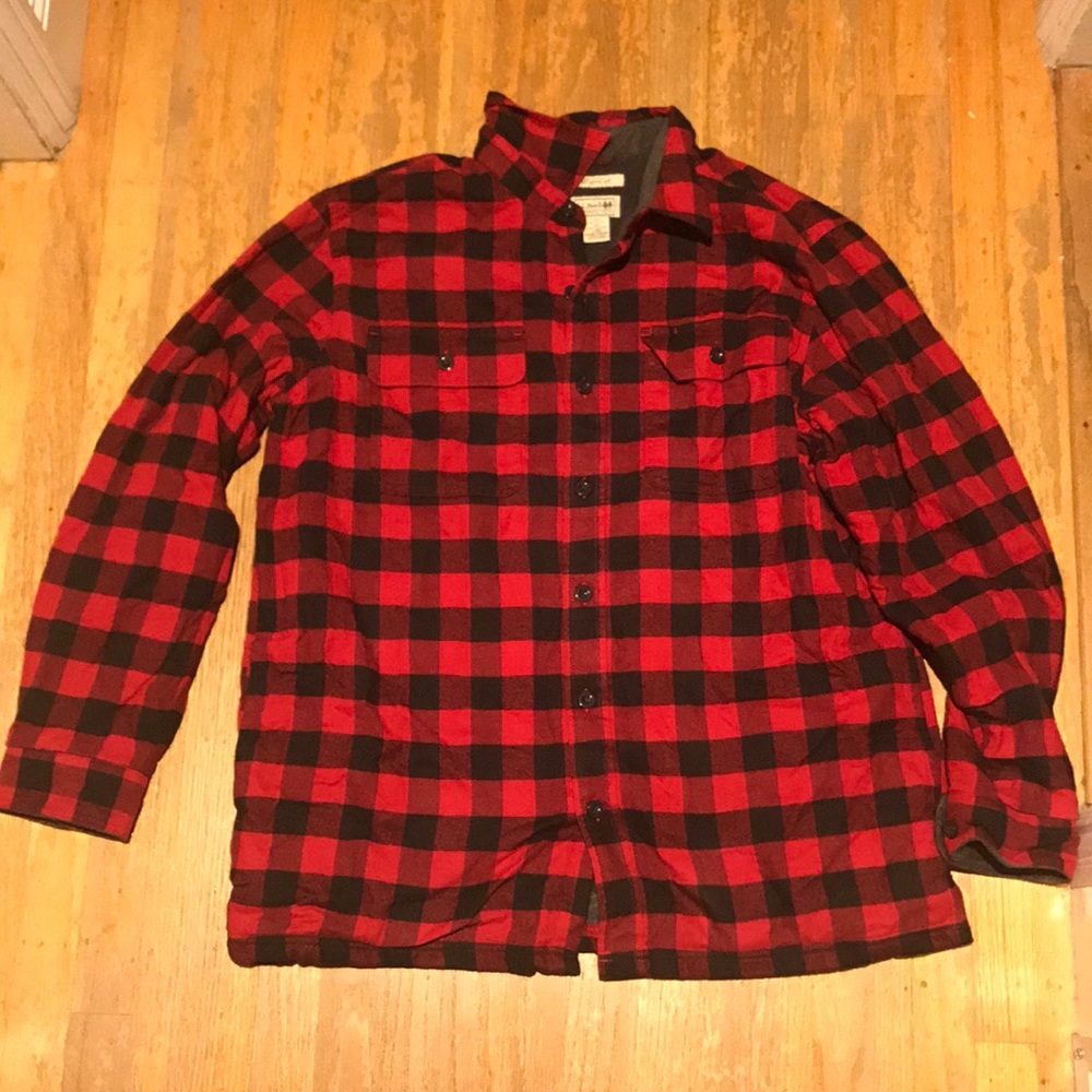 L.L. Bean Men's Fleece-Lined Flannel Shirt